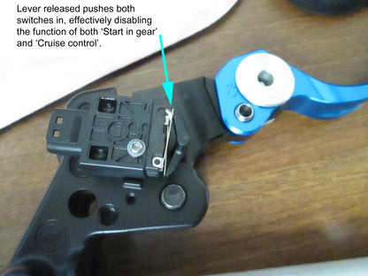 LEV-C286 Harley Davidson Adjustable Clutch Lever by Oberon Performance