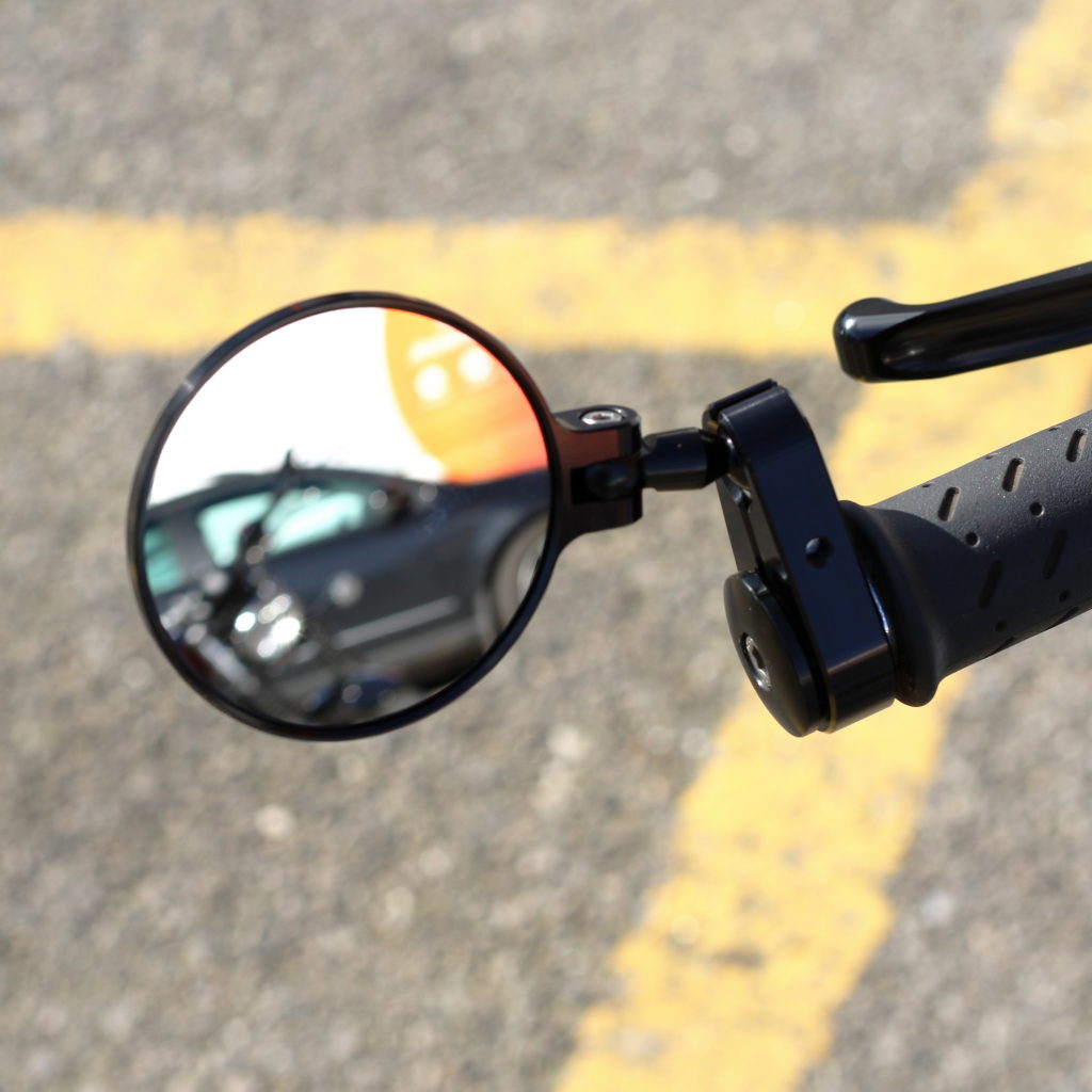Triumph Folding Clamp On Mirror by Oberon Performance