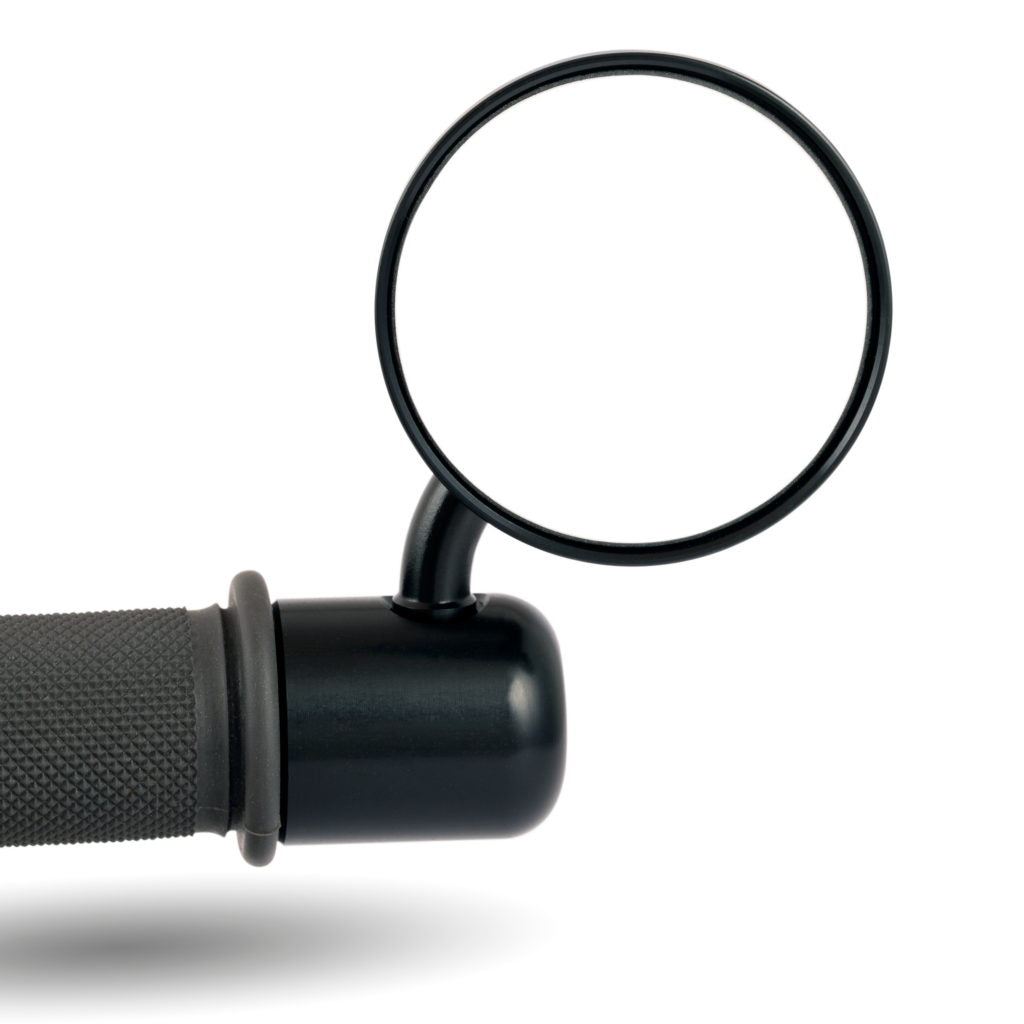 75mm Streetfighter Bar End Mirror for BMW R Nine T and S1000R by Oberon Performance