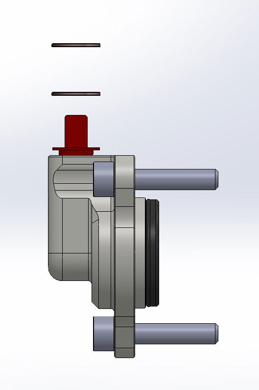 Ducati clutch slave cylinder Clu-1260 by Oberon Performance