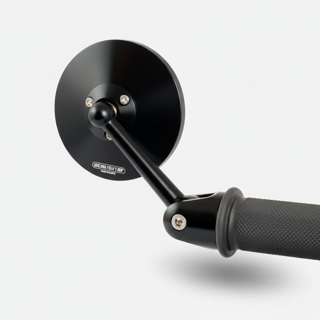 Adjustable Bar End Mirror by OBERON PERFORMANCE
