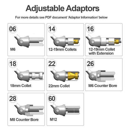 Adjustable Bar End Mirror by OBERON PERFORMANCE